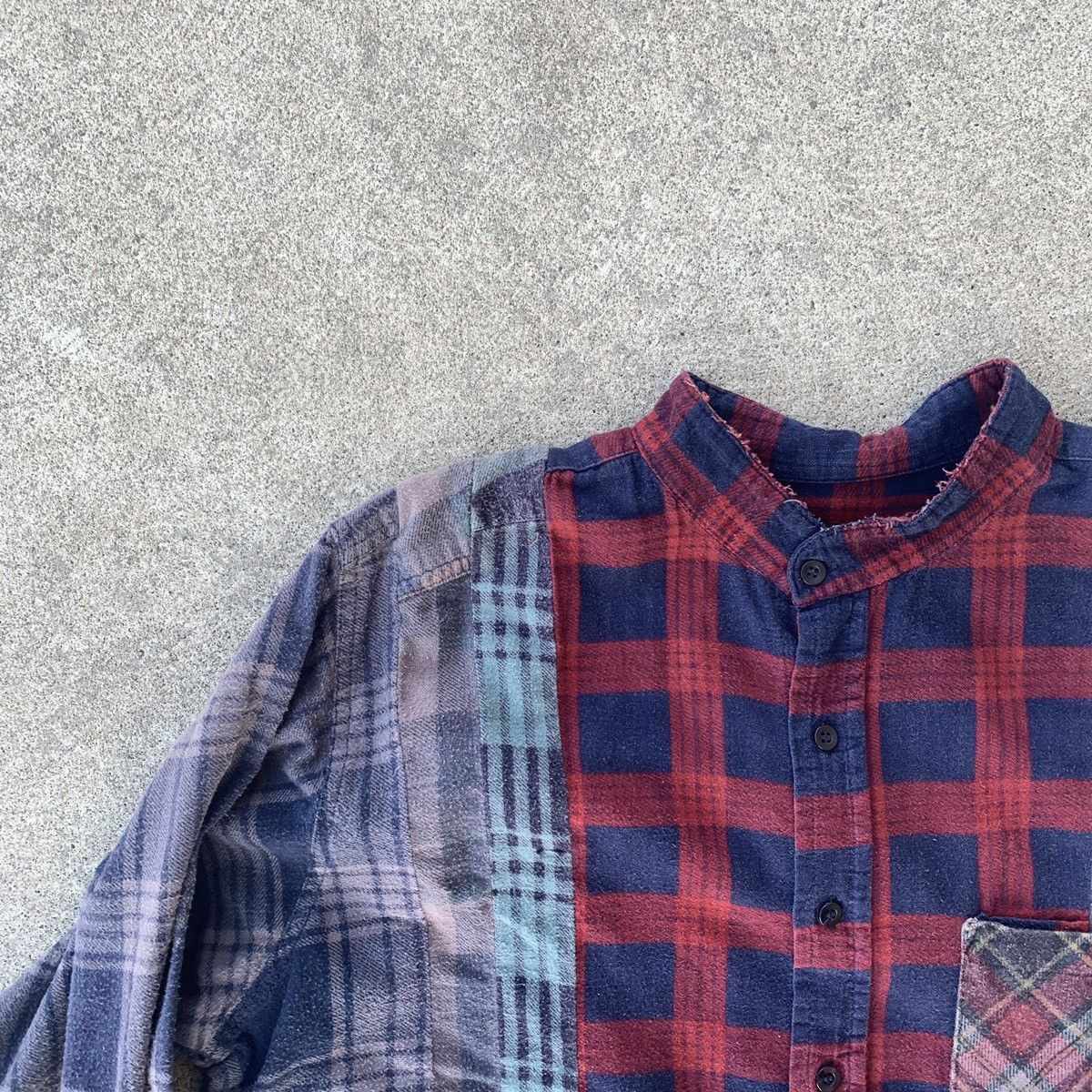 Needles Needles Rebuild 7 Cut Flannel Shirt Size US M / EU 48-50 / 2 - 2 Thumbnail