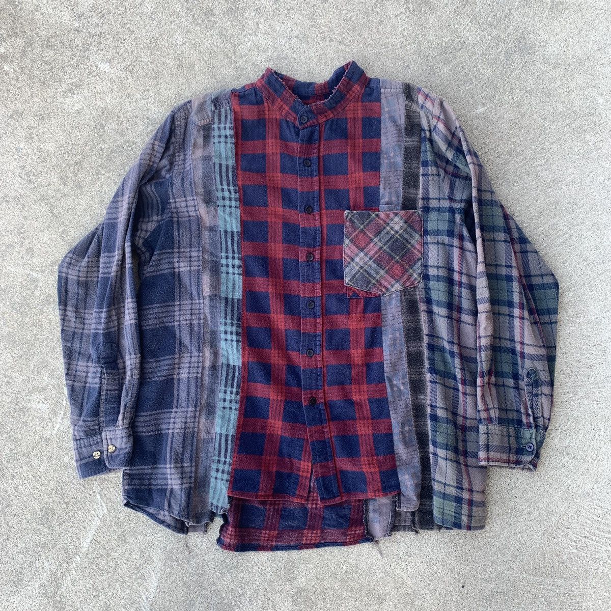 Needles Needles Rebuild 7 Cut Flannel Shirt Size US M / EU 48-50 / 2 - 1 Thumbnail