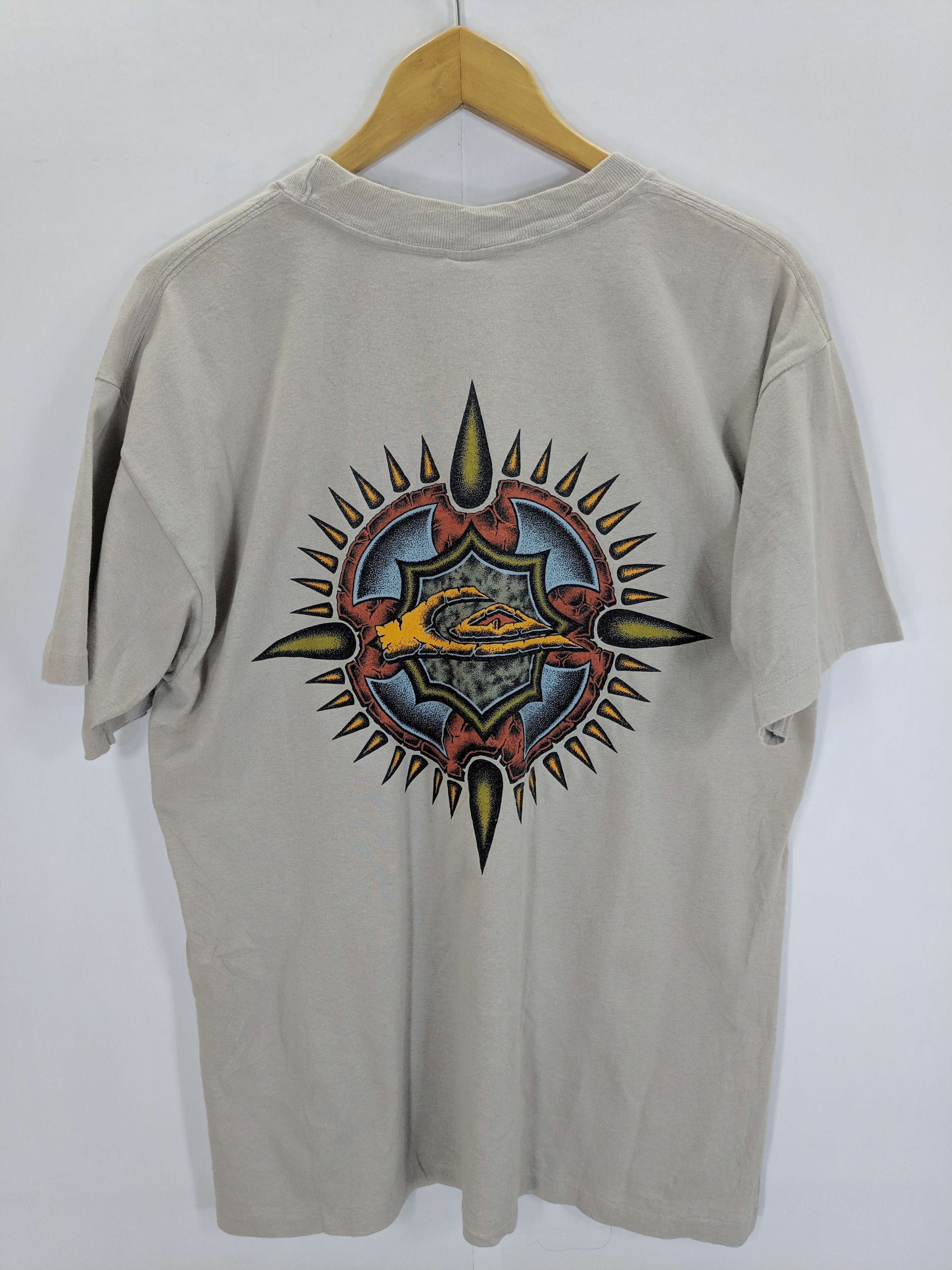 Quicksilver Classic Script Logo T shirt Surfers Paradise