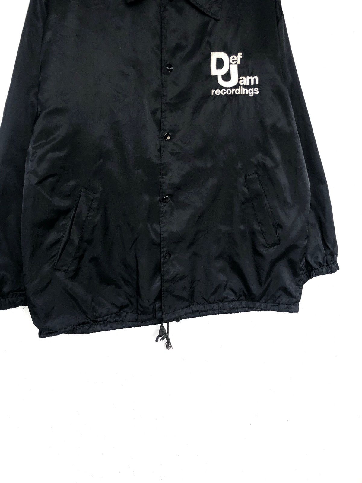 Rap Tees Vintage 80s Def Jam Recordings Hip Hop Rap Coach Jacket Kith Size US XL / EU 56 / 4 - 3 Thumbnail