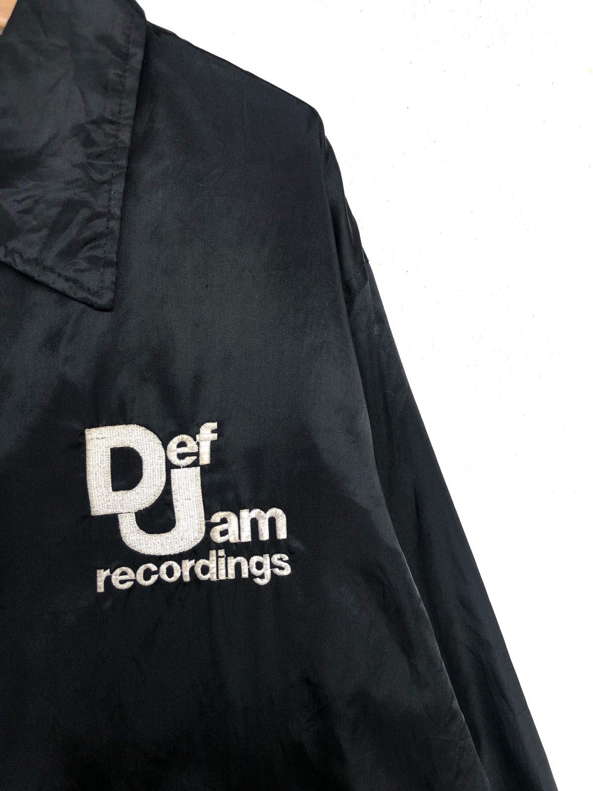 Rap Tees Vintage 80s Def Jam Recordings Hip Hop Rap Coach Jacket Kith Size US XL / EU 56 / 4 - 4 Thumbnail