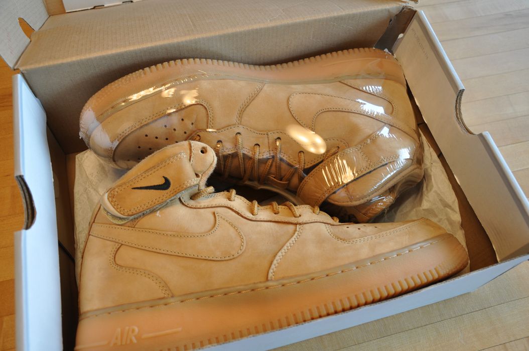 Nike Air Force 1 Wheats Grailed