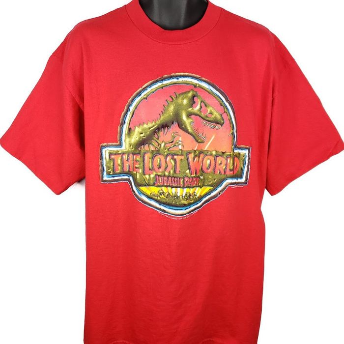 Vintage Jurassic Park The Lost World T Shirt Vintage 90s 1997 Promo Grailed 