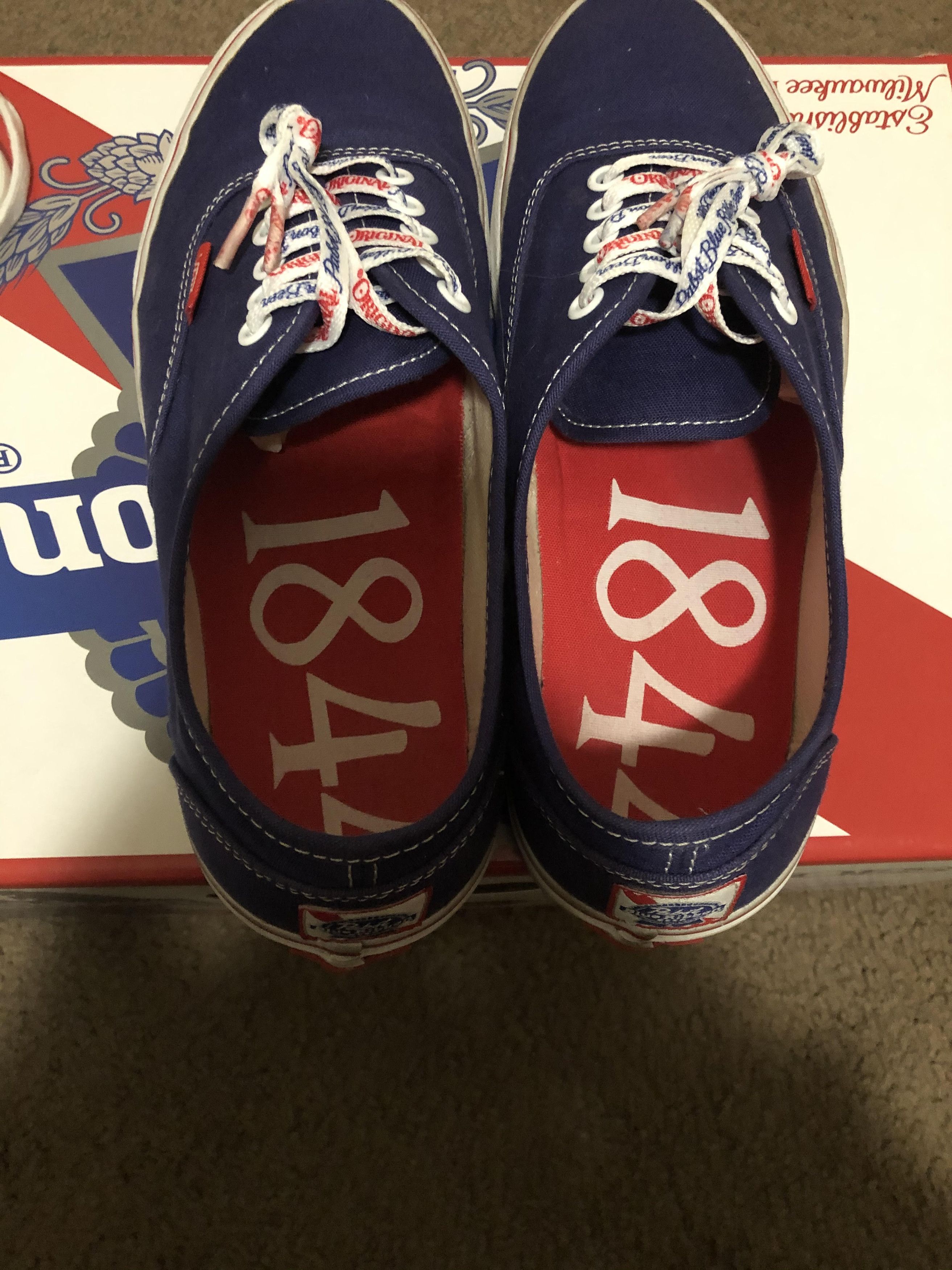 Vans Vans x Pabst Blue Ribbon pbr Authentic Grailed
