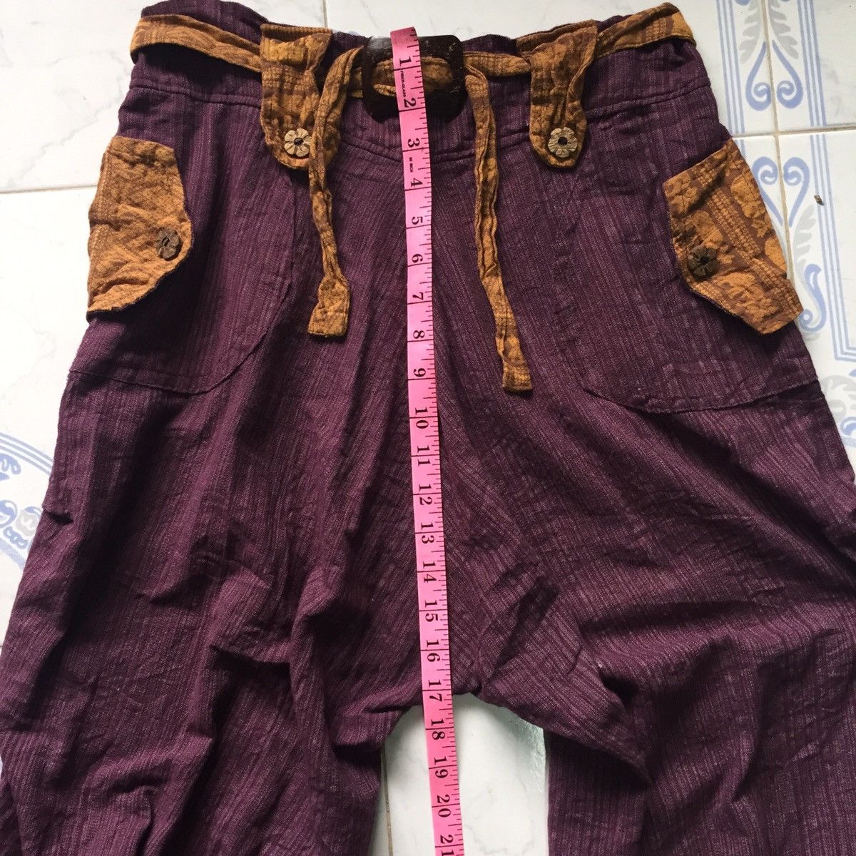 Japanese Brand Holiday & Relaxation Pant MADE IN THAILAND Size US 31 - 14 Thumbnail