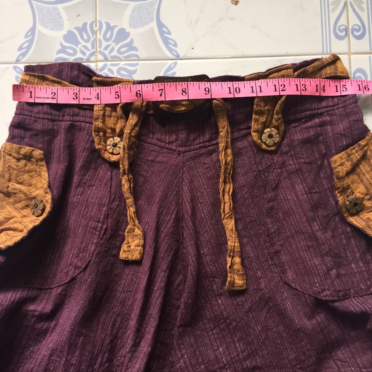 Japanese Brand Holiday & Relaxation Pant MADE IN THAILAND Size US 31 - 12 Thumbnail