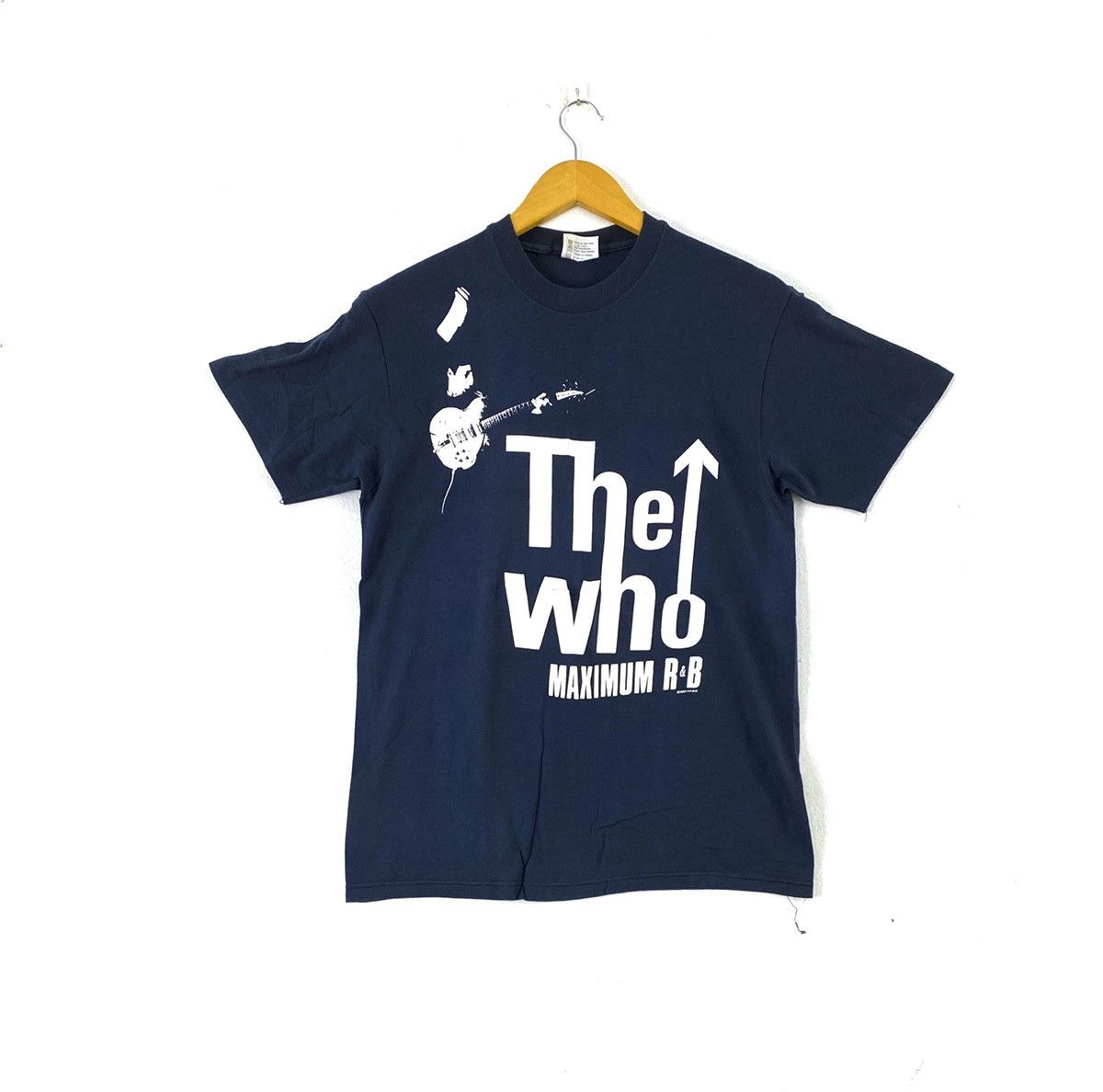 Band Tees vintage 1989 the who maximun R&B world tour rock t-shirts Size US L / EU 52-54 / 3 - 1 Thumbnail