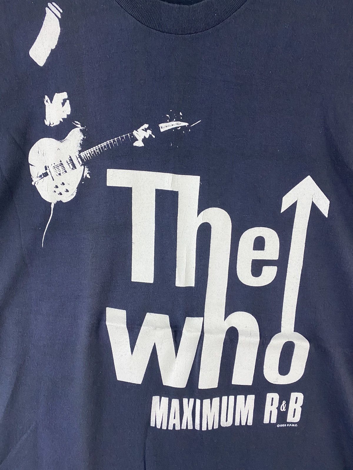 Band Tees vintage 1989 the who maximun R&B world tour rock t-shirts Size US L / EU 52-54 / 3 - 3 Thumbnail