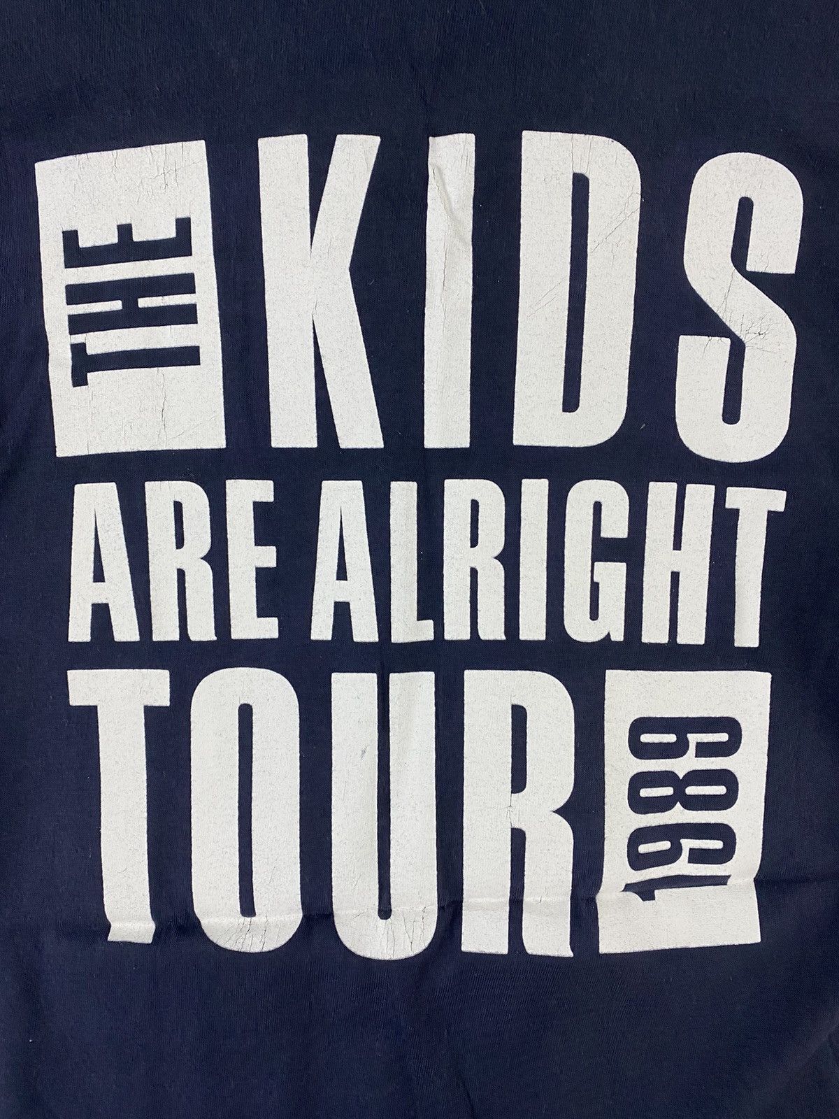 Band Tees vintage 1989 the who maximun R&B world tour rock t-shirts Size US L / EU 52-54 / 3 - 6 Thumbnail