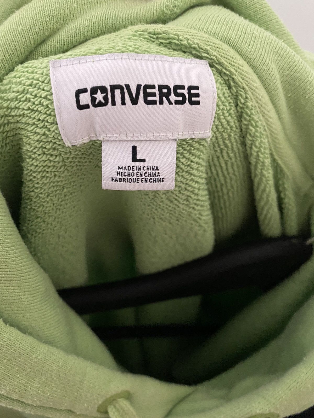 Converse Converse x Golf Wang Le Fleur Hoodie, Jade Lime, Size L Size US L / EU 52-54 / 3 - 3 Preview
