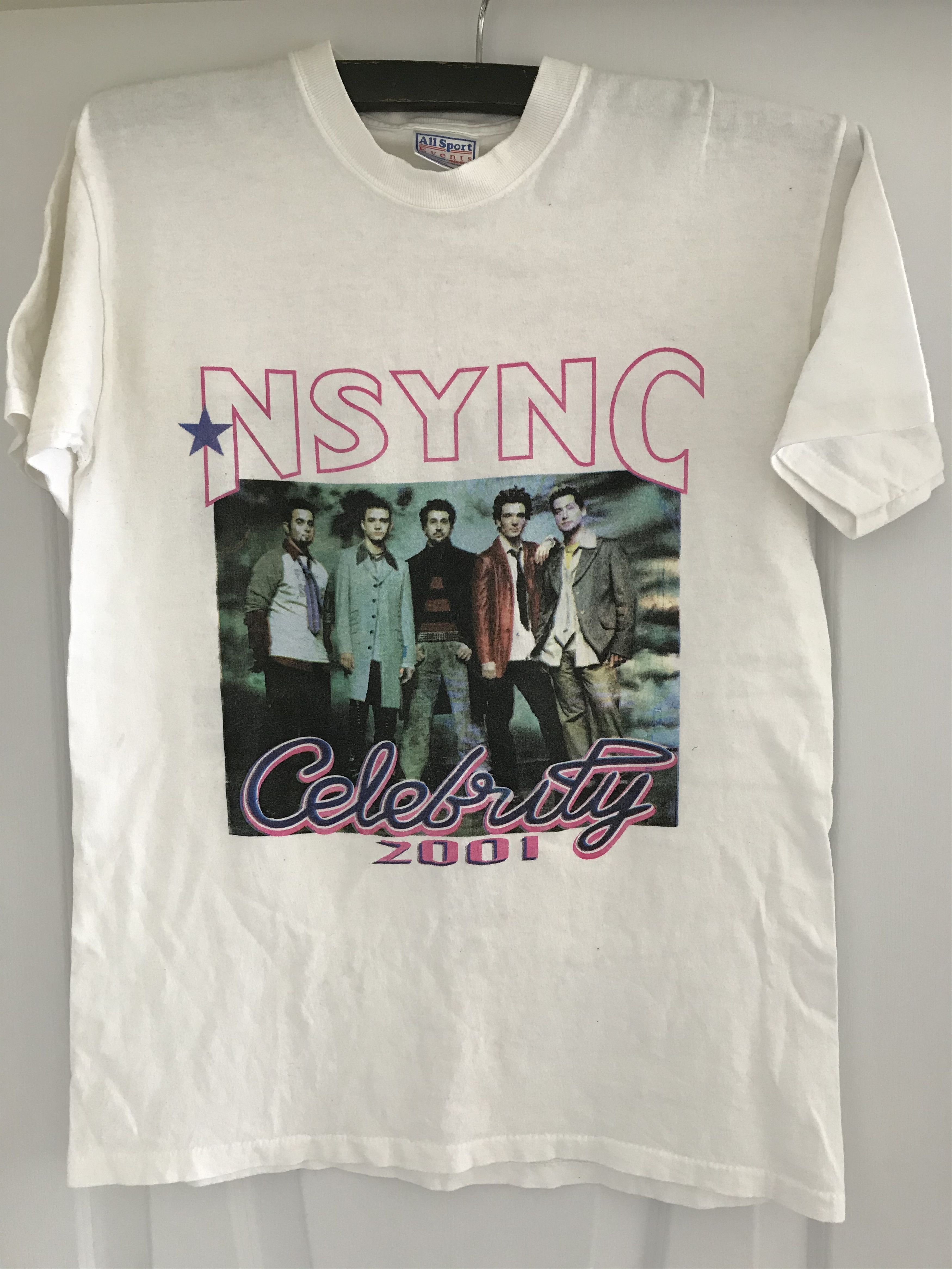 Vintage NSYNC Tour Tee Justin Timberlake pop boy band R&B