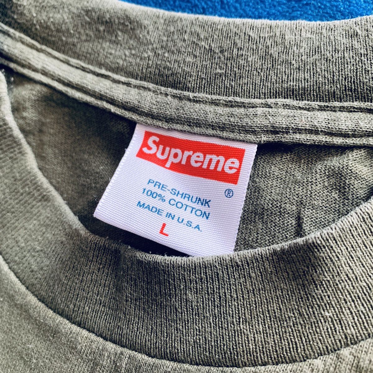 Supreme 2001 supreme 911 box logo t-shirt L american tee Size US L / EU 52-54 / 3 - 2 Thumbnail