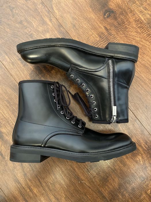 Calvin klein keeler box leather sale boots