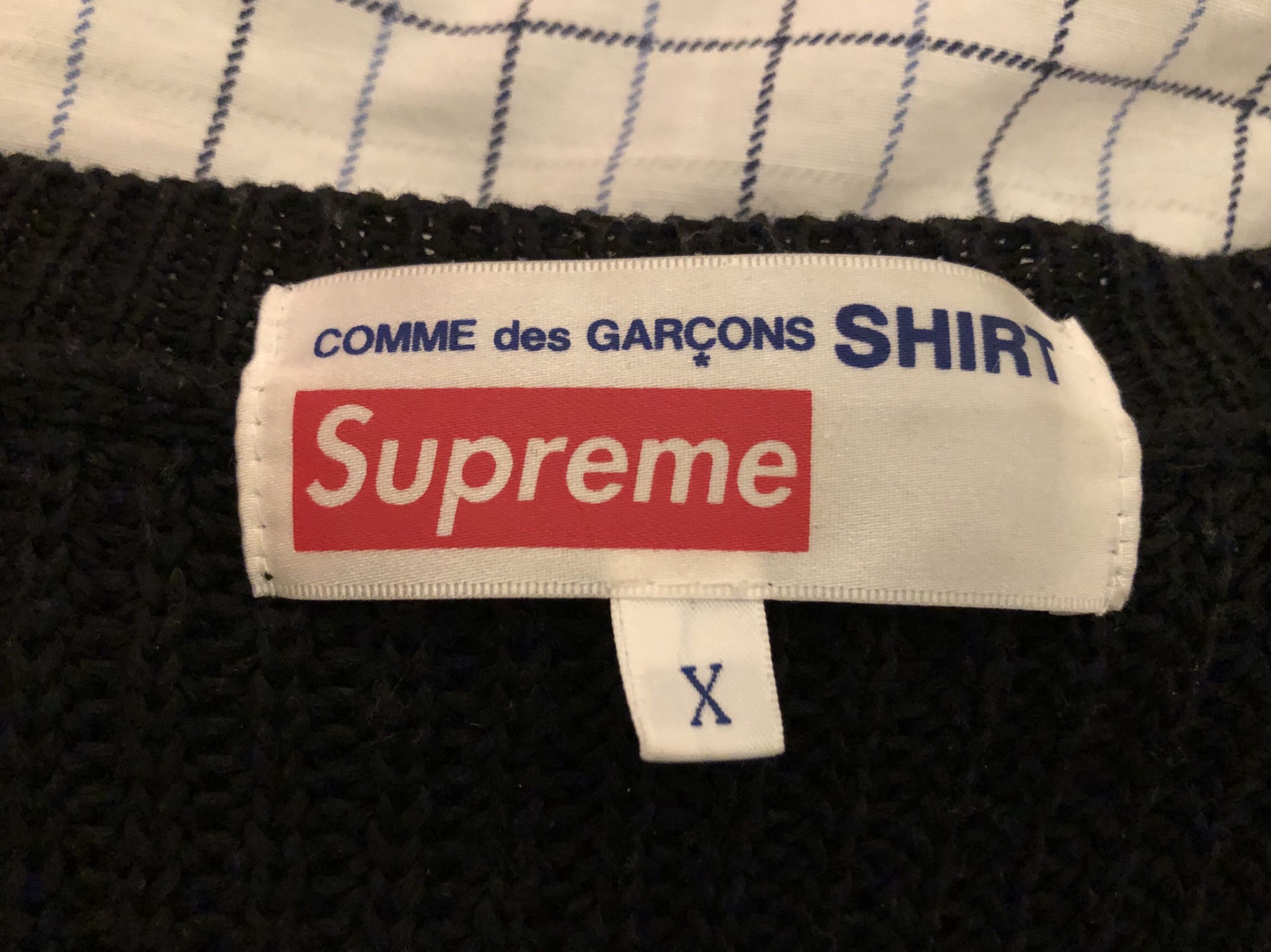 Supreme comme des garcons 2018 grailed sales