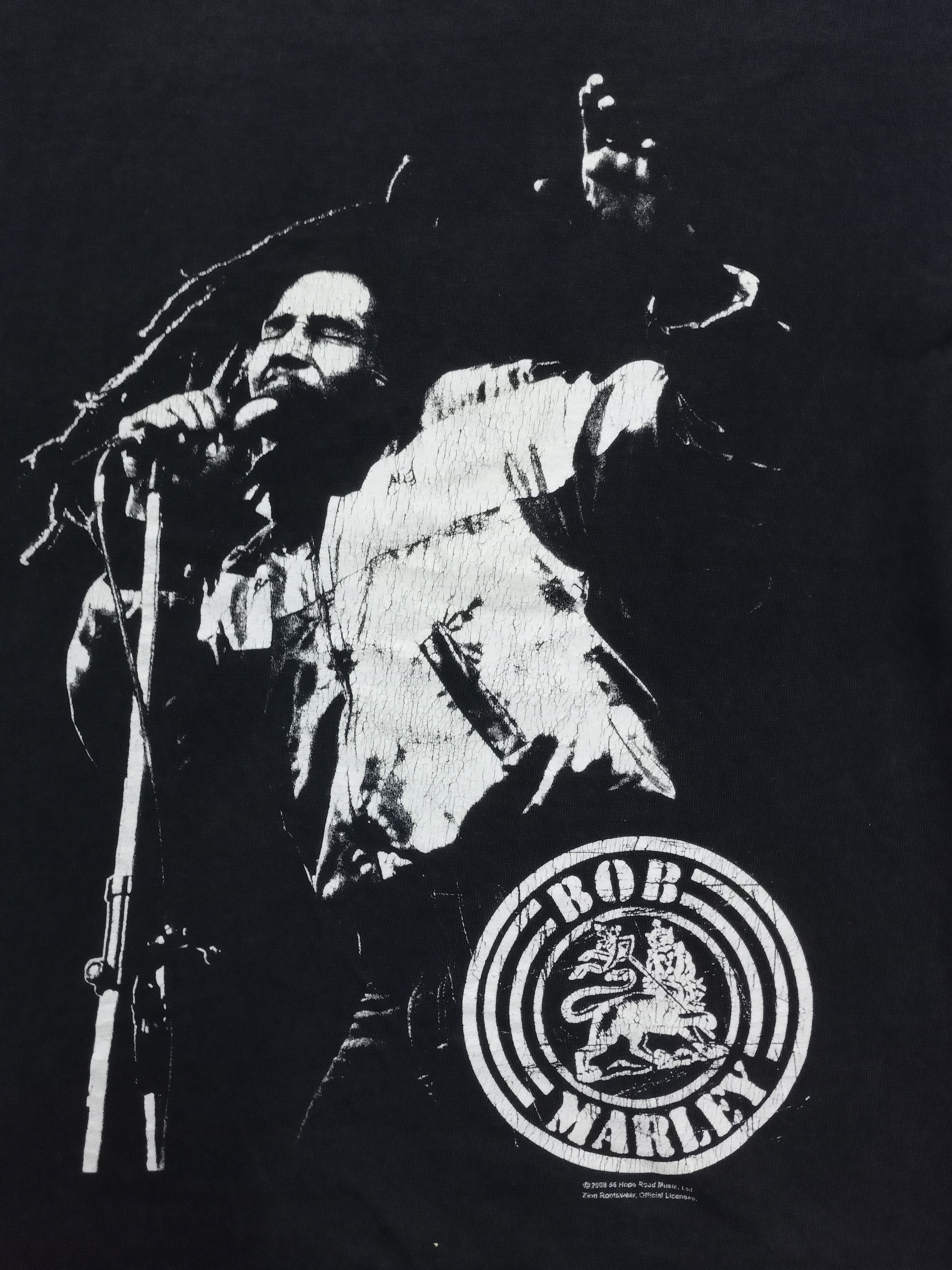 Bob Marley × Rap Tees × Vintage Vintage Bob Marley Graphic t-shirt Size US M / EU 48-50 / 2 - 4 Thumbnail