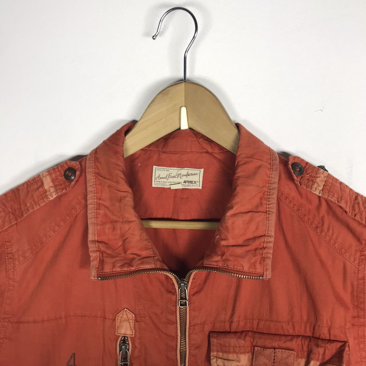 Avirex VINTAGE AVIREX ARMED FORCES MANUFACTURES SHIRT Size US XL / EU 56 / 4 - 5 Thumbnail