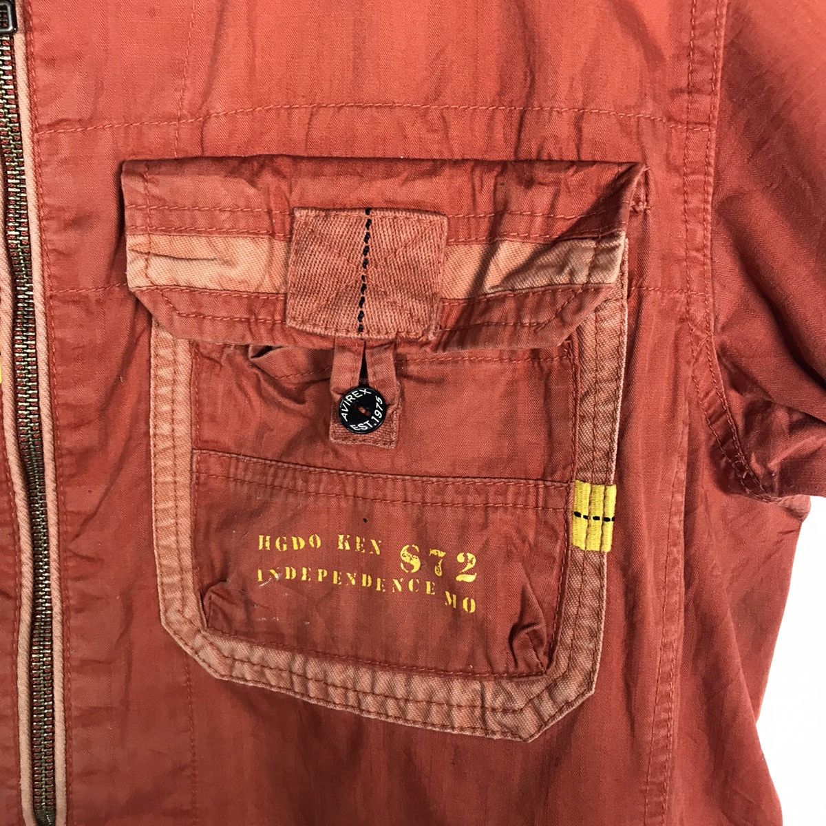 Avirex VINTAGE AVIREX ARMED FORCES MANUFACTURES SHIRT Size US XL / EU 56 / 4 - 3 Thumbnail