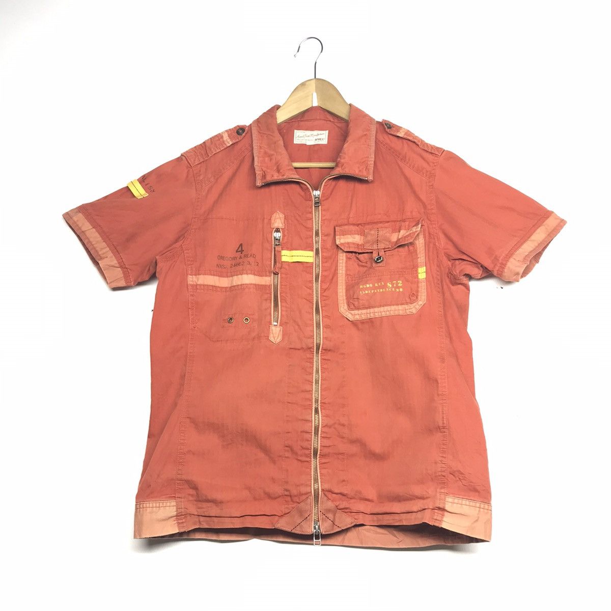 Avirex VINTAGE AVIREX ARMED FORCES MANUFACTURES SHIRT Size US XL / EU 56 / 4 - 1 Thumbnail