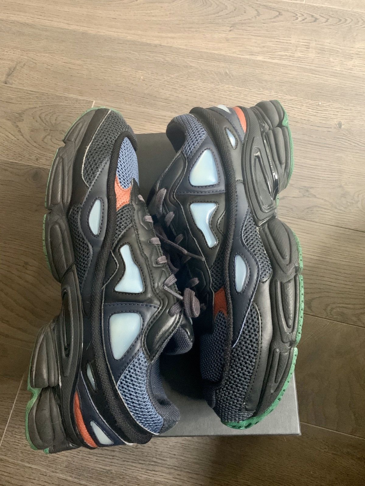 raf simons ozweego night marine