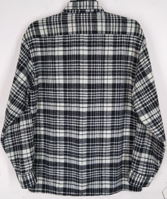 Vintage Designer JNCO Design In LA Checkered Flannel ButtonUp Shirt ...