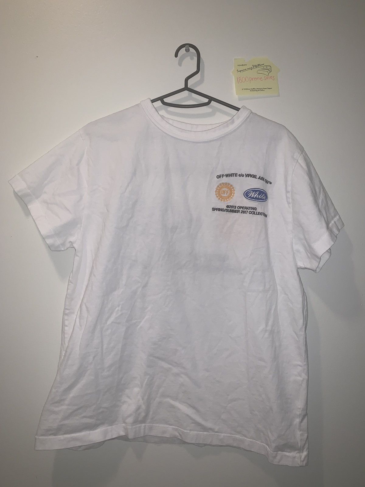 Off-White Off White Work Tee Size US XS / EU 42 / 0 - 1 Thumbnail