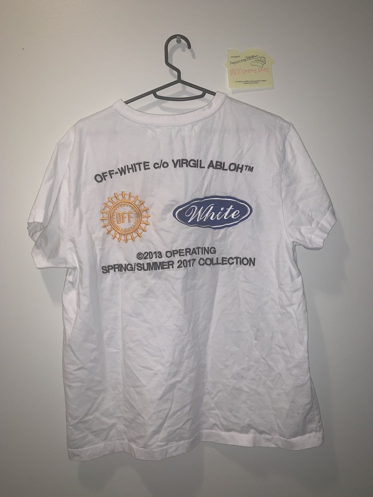 Off-White Off White Work Tee Size US XS / EU 42 / 0 - 2 Thumbnail