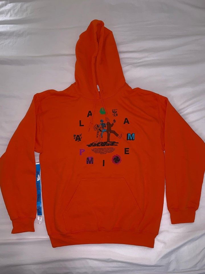 Gildan Tame Impala x Orange Hoodie 2019 SUMMER Tour Medium Size US S / EU 44-46 / 1 - 2 Thumbnail