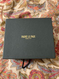 Faure Le Page - Steel Gray / Black Canvas & Leather Men's Belt