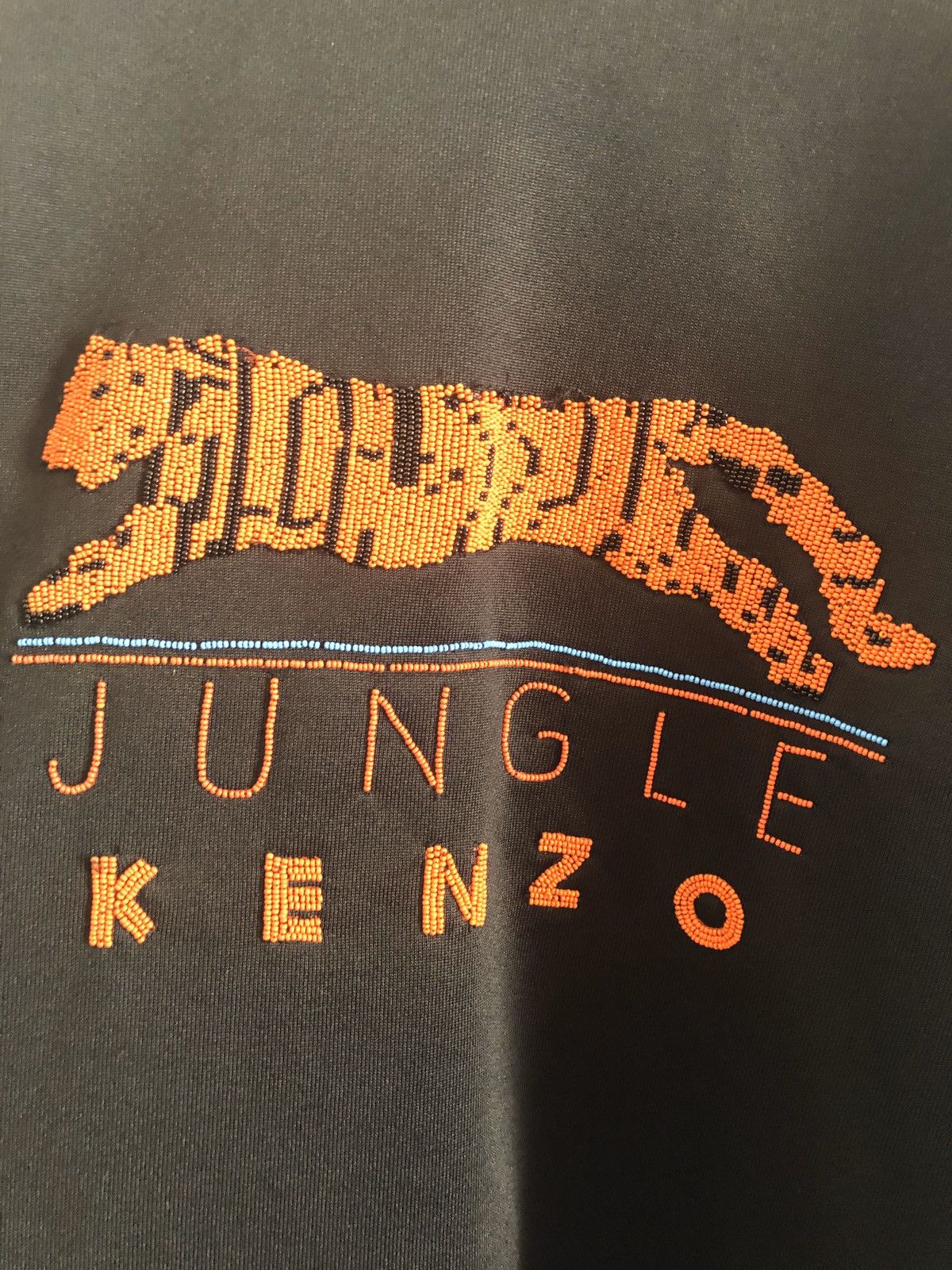 Kenzo Jungle Beaded Sweater Size US L / EU 52-54 / 3 - 4 Thumbnail