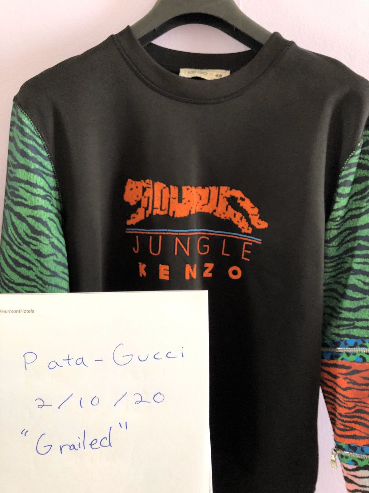 Kenzo Jungle Beaded Sweater Size US L / EU 52-54 / 3 - 2 Thumbnail