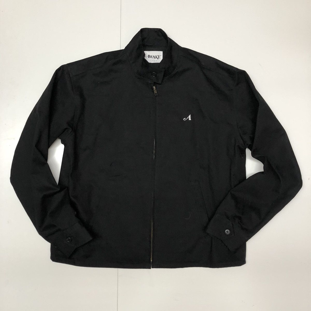 Awake Awake NYC split logo patch jacket | Grailed