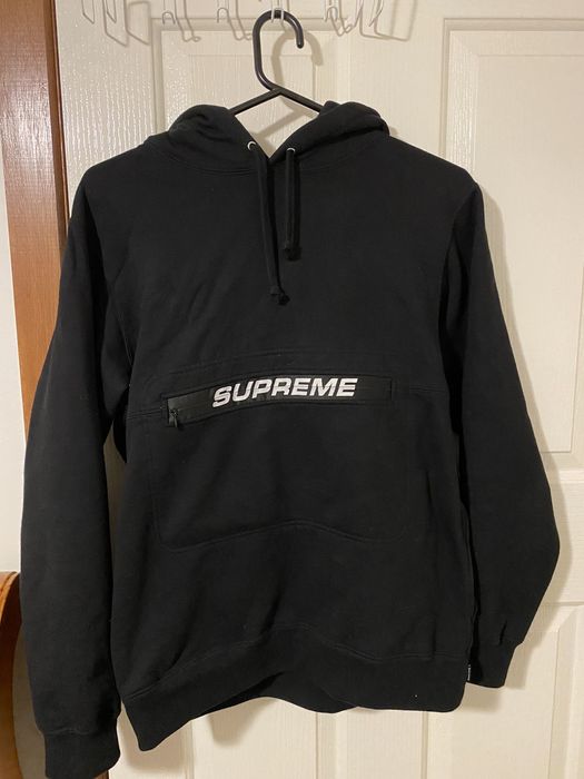 Supreme Supreme Zip Pouch Hooded Sweatshirt | Grailed