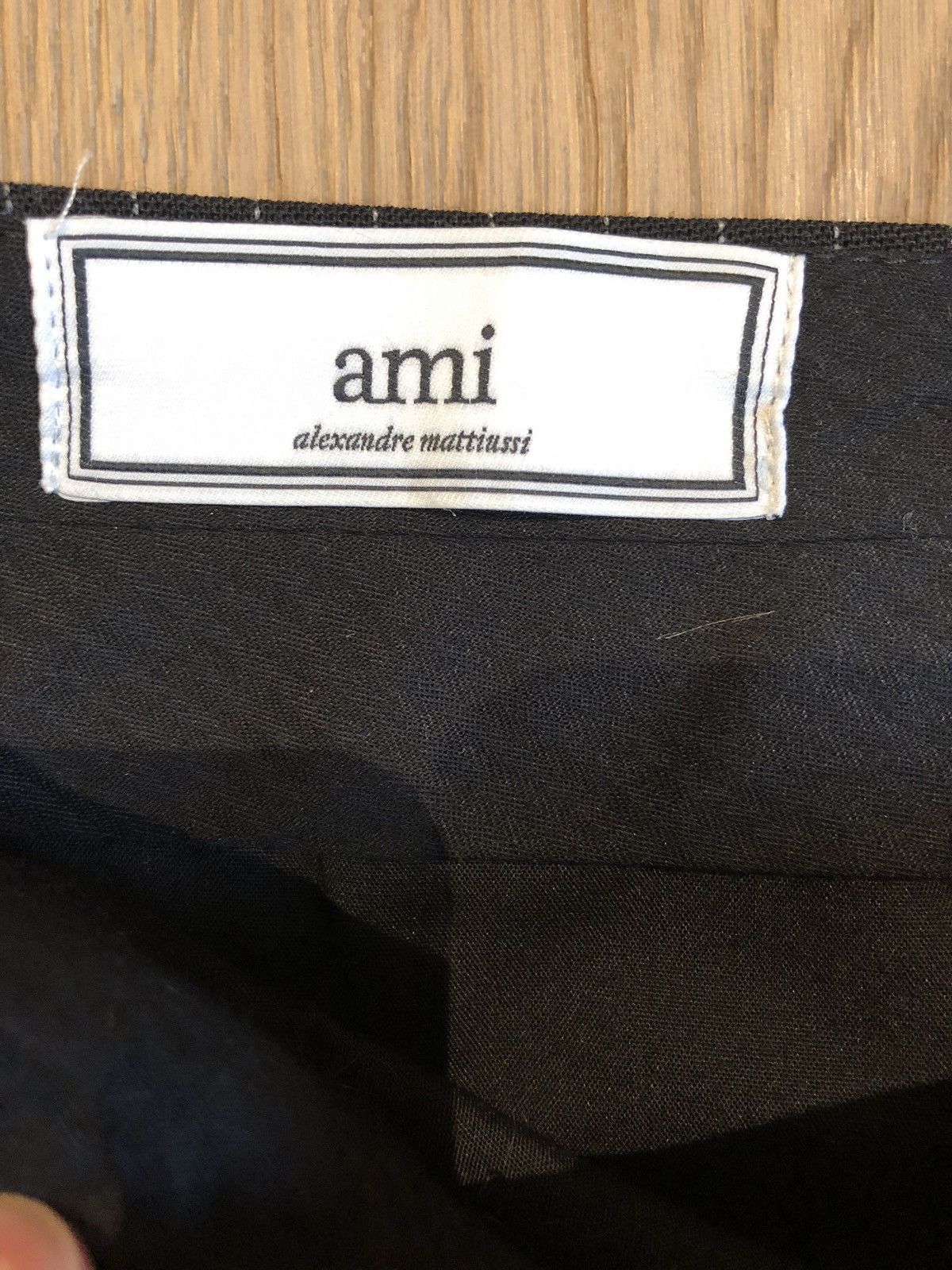 AMI AMI Pinstripe Carrot Fit Trouser Size US 34 / EU 50 - 4 Thumbnail