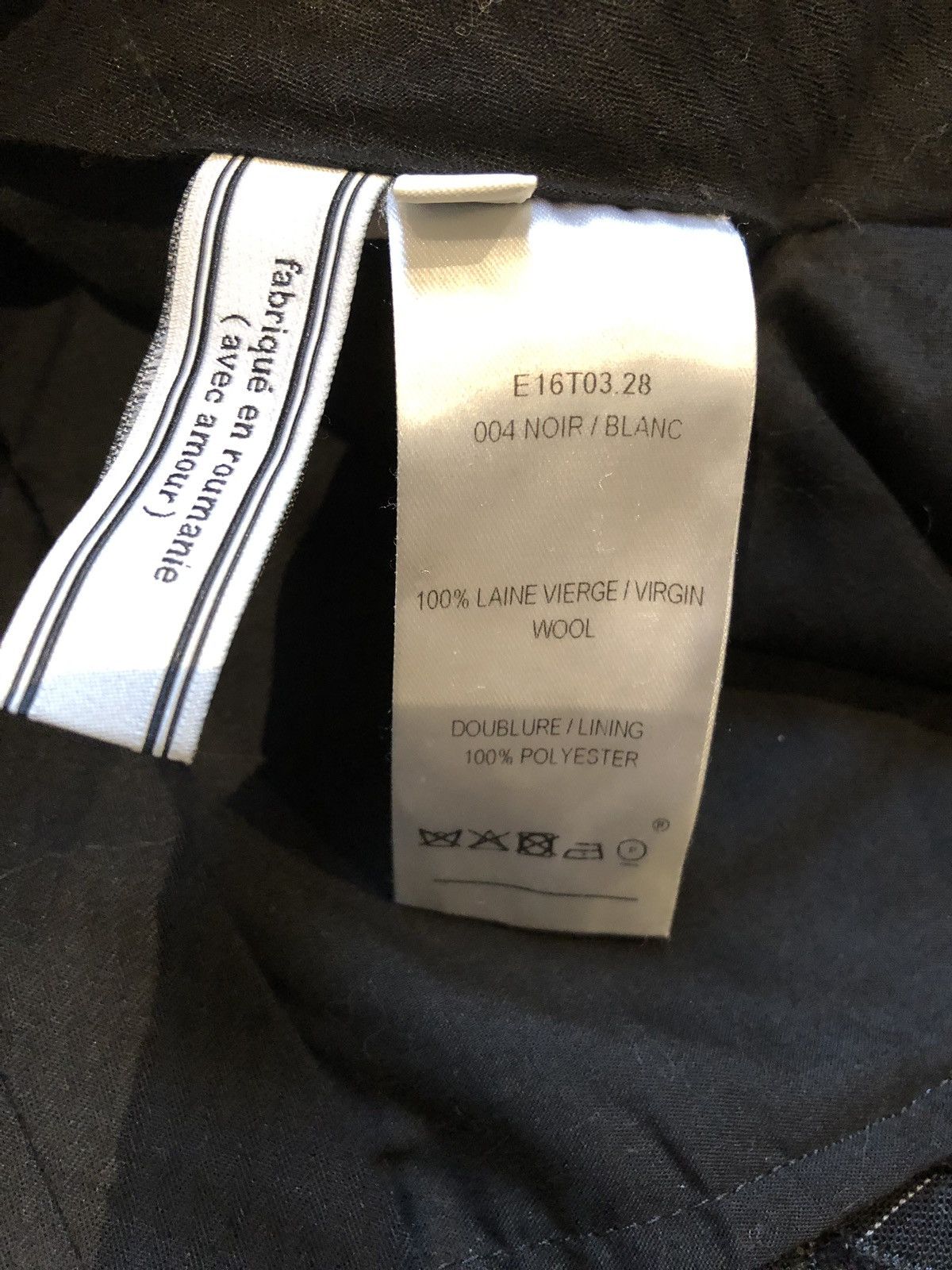 AMI AMI Pinstripe Carrot Fit Trouser Size US 34 / EU 50 - 3 Thumbnail