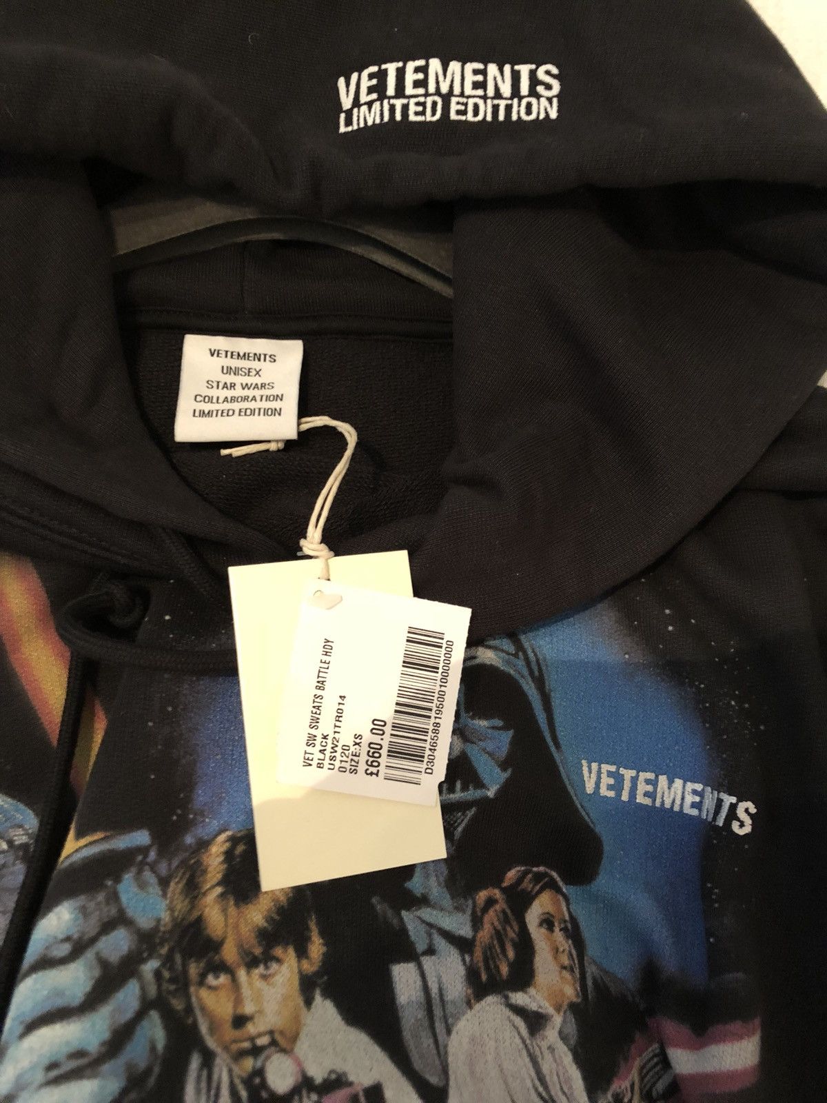 Vetements Limited Edition Star Wars Hoodie | Grailed