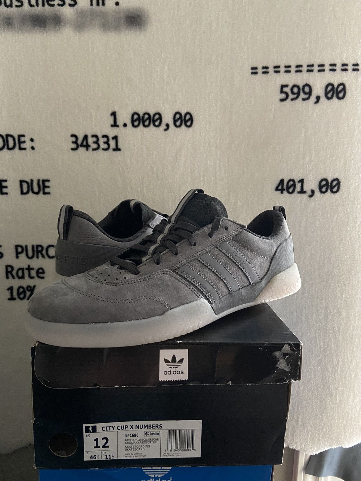 Adidas City Cup x Numbers Grailed