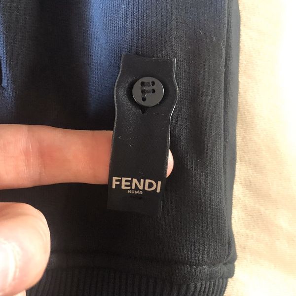 Fendi Fendi diabolic eyes hoodie Grailed