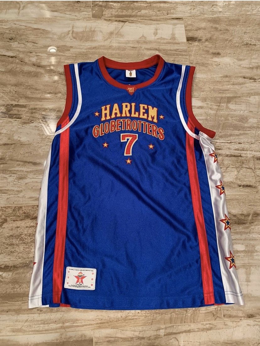 Maillot équipe réversible vintage HARLEM GLOBETROTTERS #21
