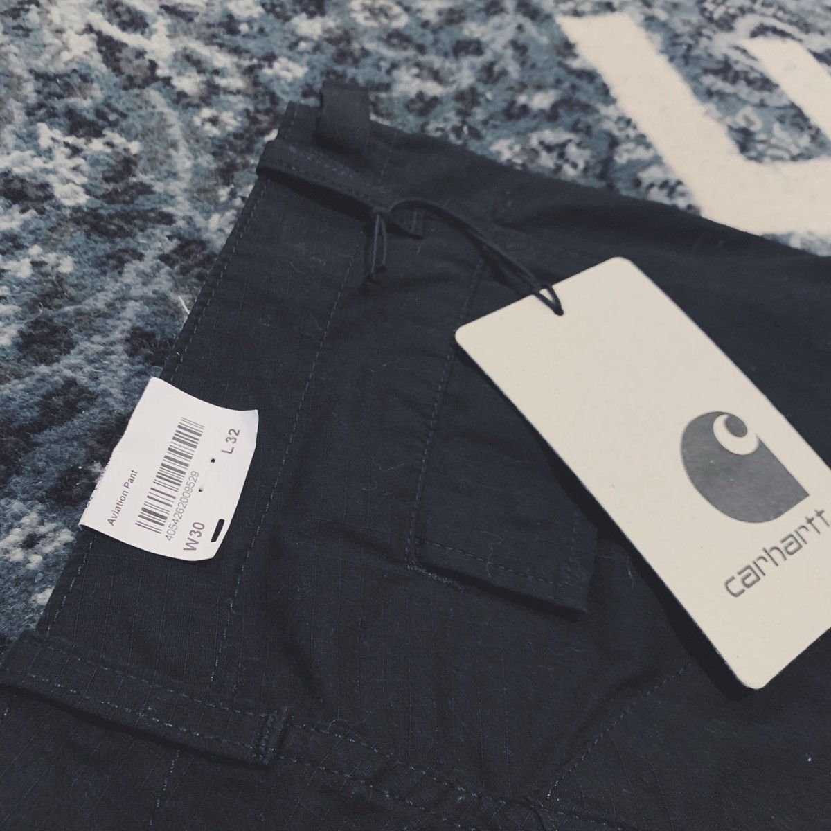 Carhartt Wip Carhartt WIP Aviation Ripstop Cargo Pants in Black Size US 30 / EU 46 - 4 Thumbnail