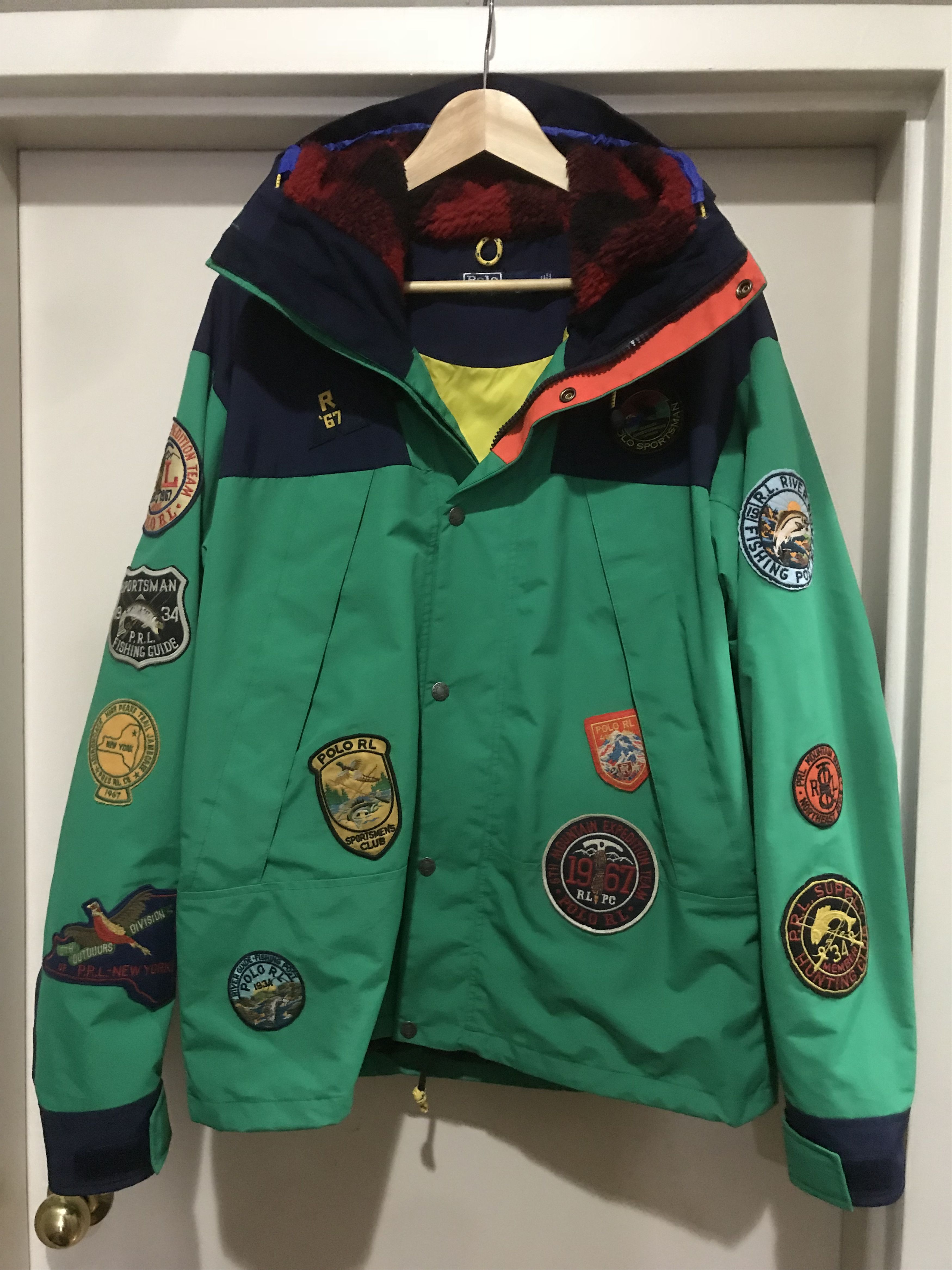 Polo Ralph Lauren Outdoor Outfitters Fish and Game Club orders Patch Jacket