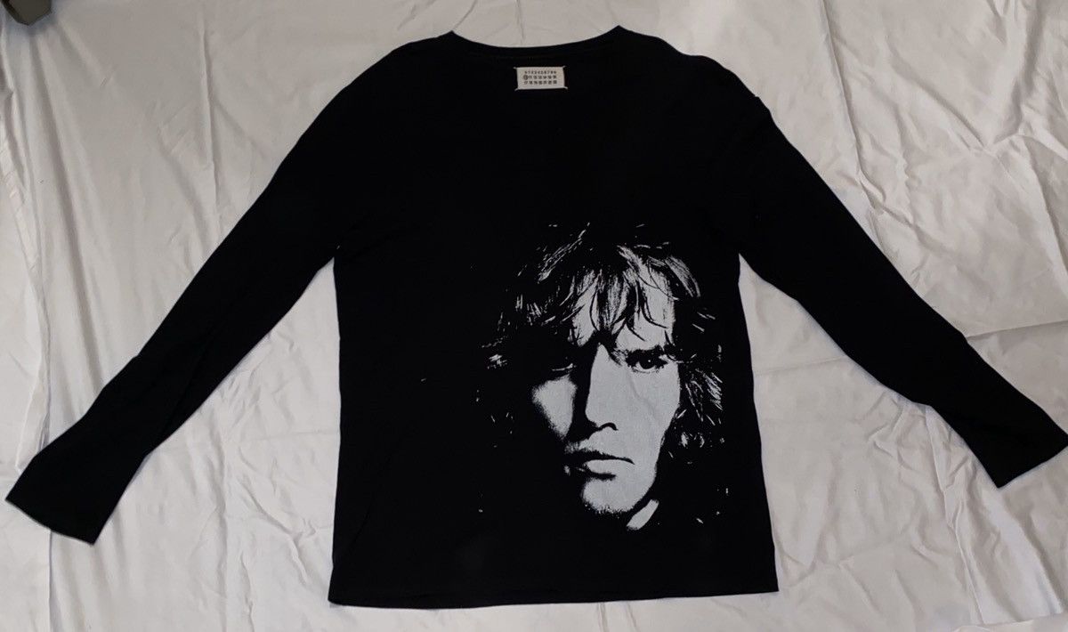 Maison Margiela ARCHIVE Margiela Face Long Sleeve V Neck