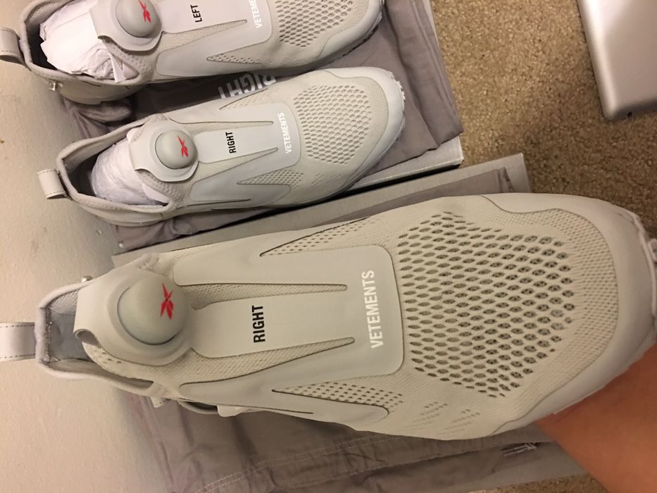 Vetements reebok pump outlet supreme