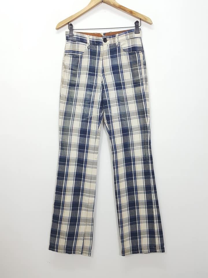 Kapital KAPITAL Gradient Plaid Mid Rise Pant by Kiro Hirata Size US 28 / EU 44 - 3 Thumbnail