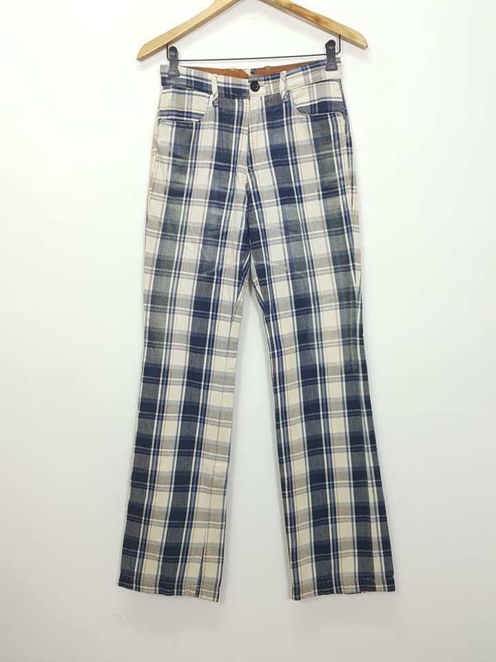 Kapital KAPITAL Gradient Plaid Mid Rise Pant by Kiro Hirata Size US 28 / EU 44 - 1 Thumbnail