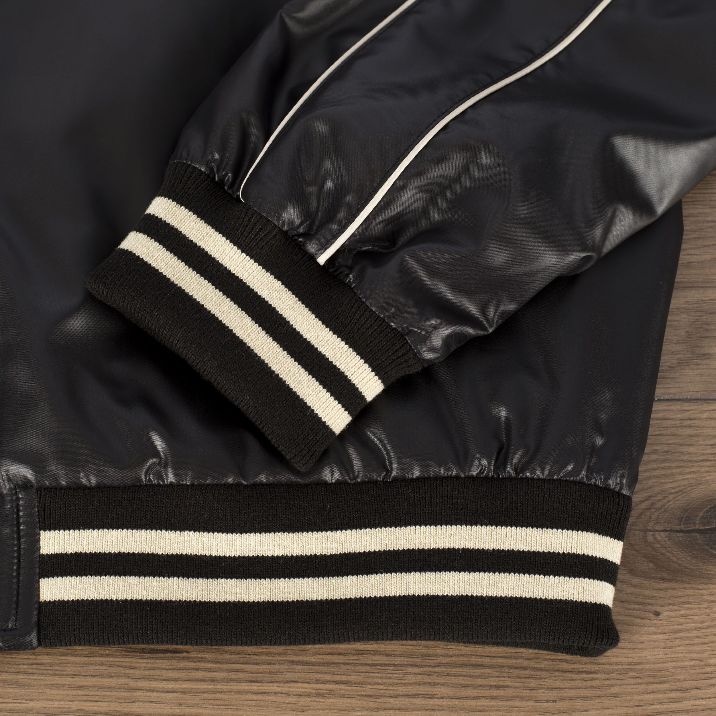 Celine × Hedi Slimane 1250$ Lightweight Nylon Teddy College Jacket Size US L / EU 52-54 / 3 - 11 Thumbnail