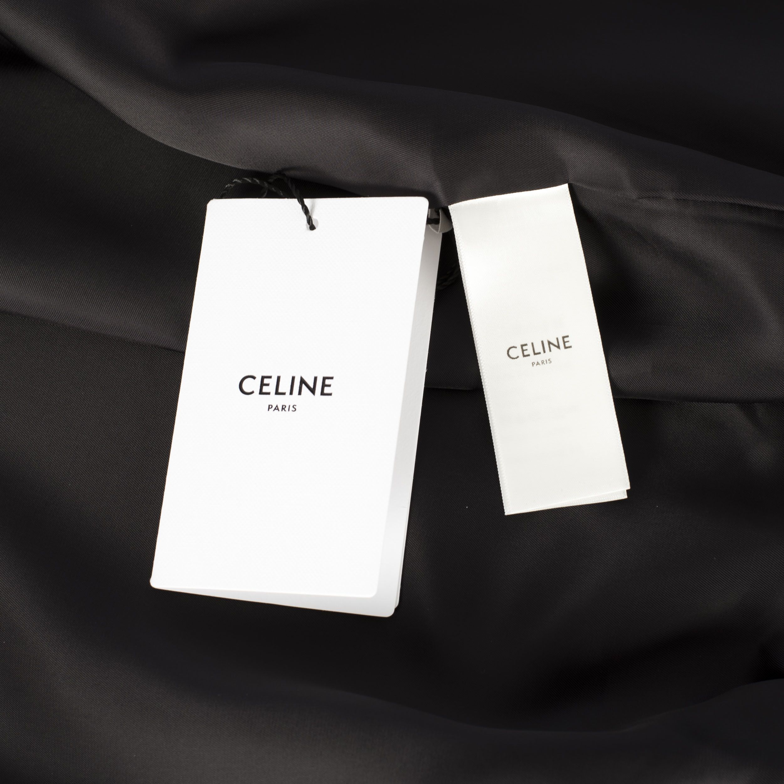 Celine × Hedi Slimane 1250$ Lightweight Nylon Teddy College Jacket Size US L / EU 52-54 / 3 - 14 Thumbnail