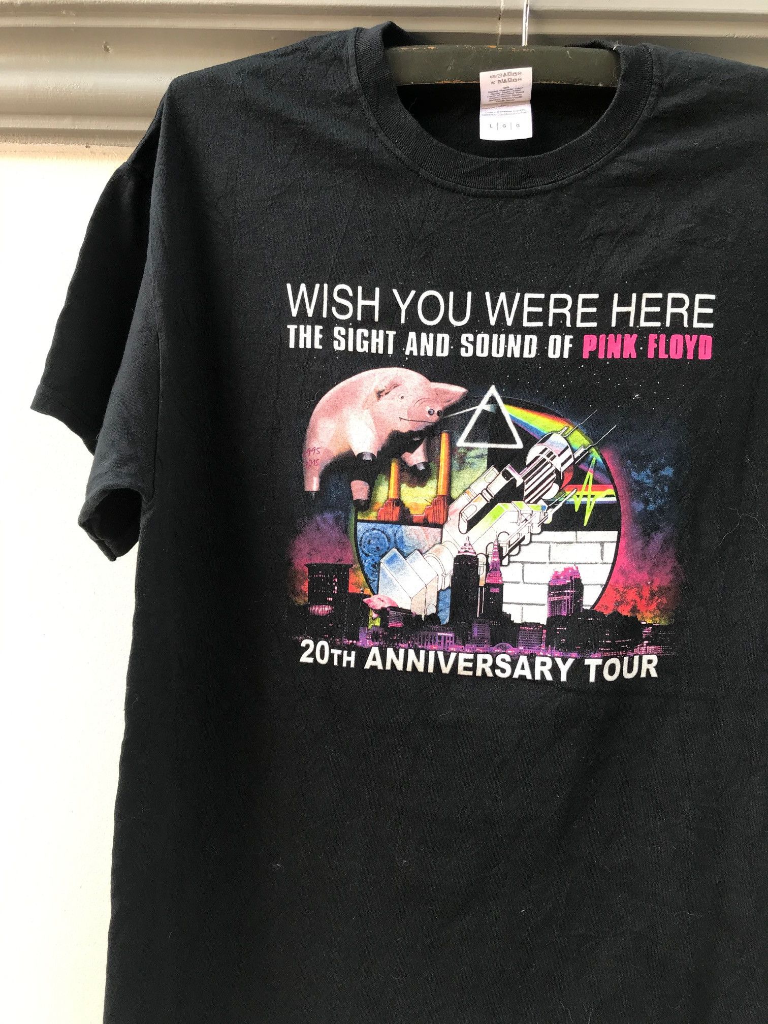 Band Tees × Vintage Vintage Y2K Pink Floyd Promo Tee Size US L / EU 52-54 / 3 - 2 Thumbnail