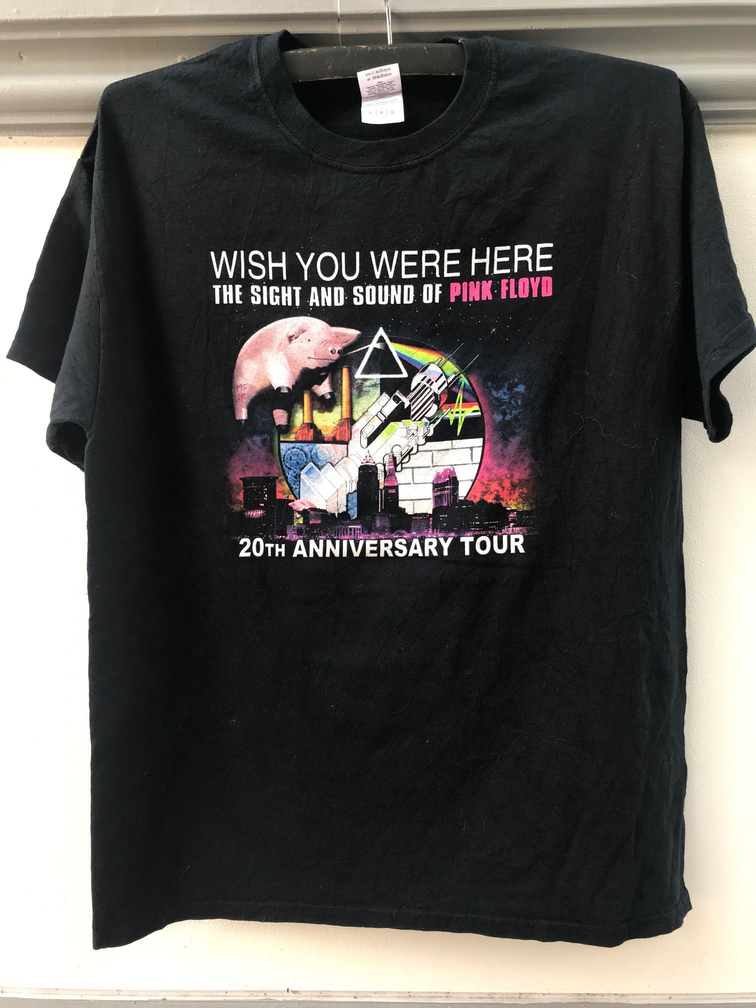 Band Tees × Vintage Vintage Y2K Pink Floyd Promo Tee Size US L / EU 52-54 / 3 - 1 Thumbnail