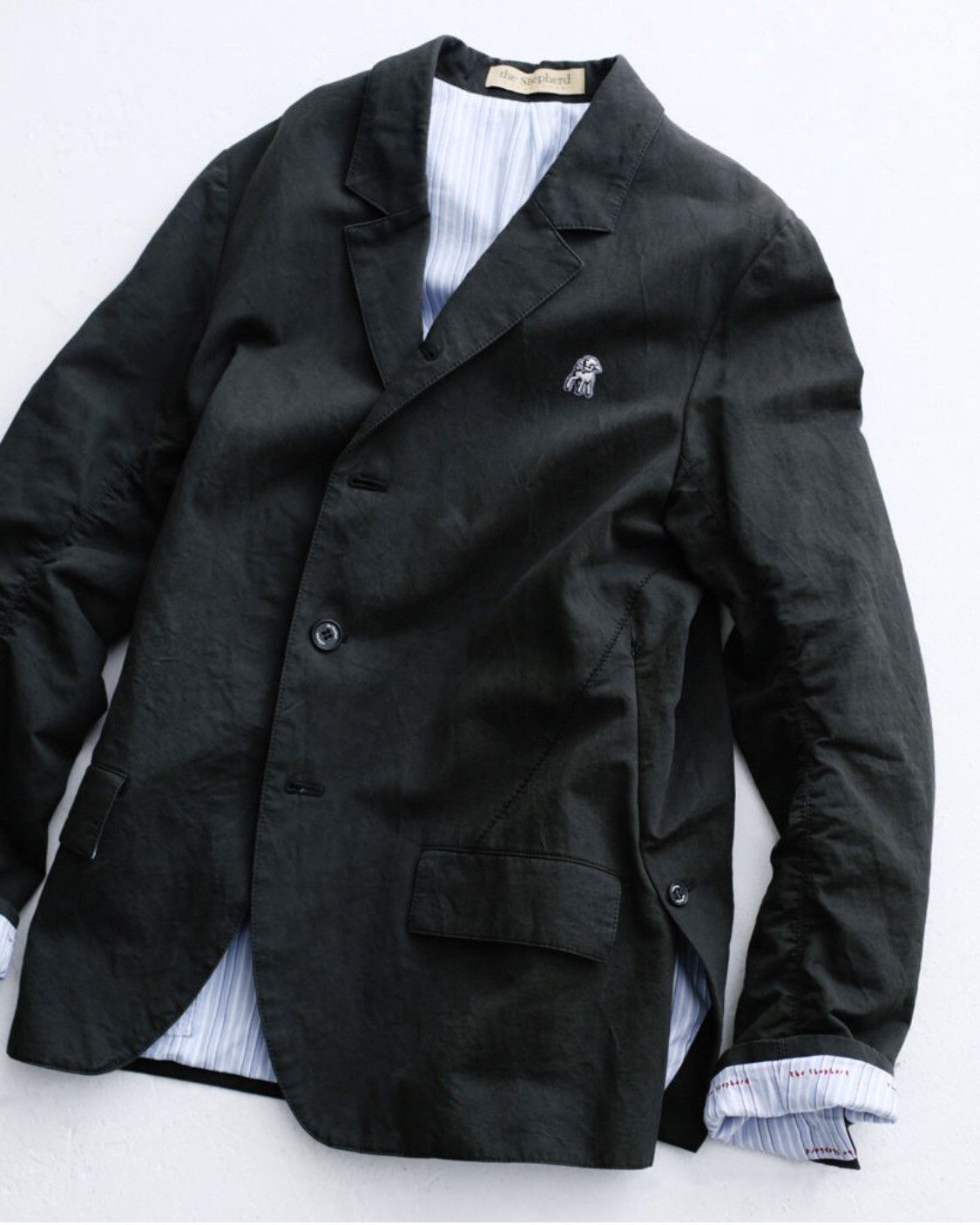 Undercover Blue Patched Jacket Jackets 600053524blk