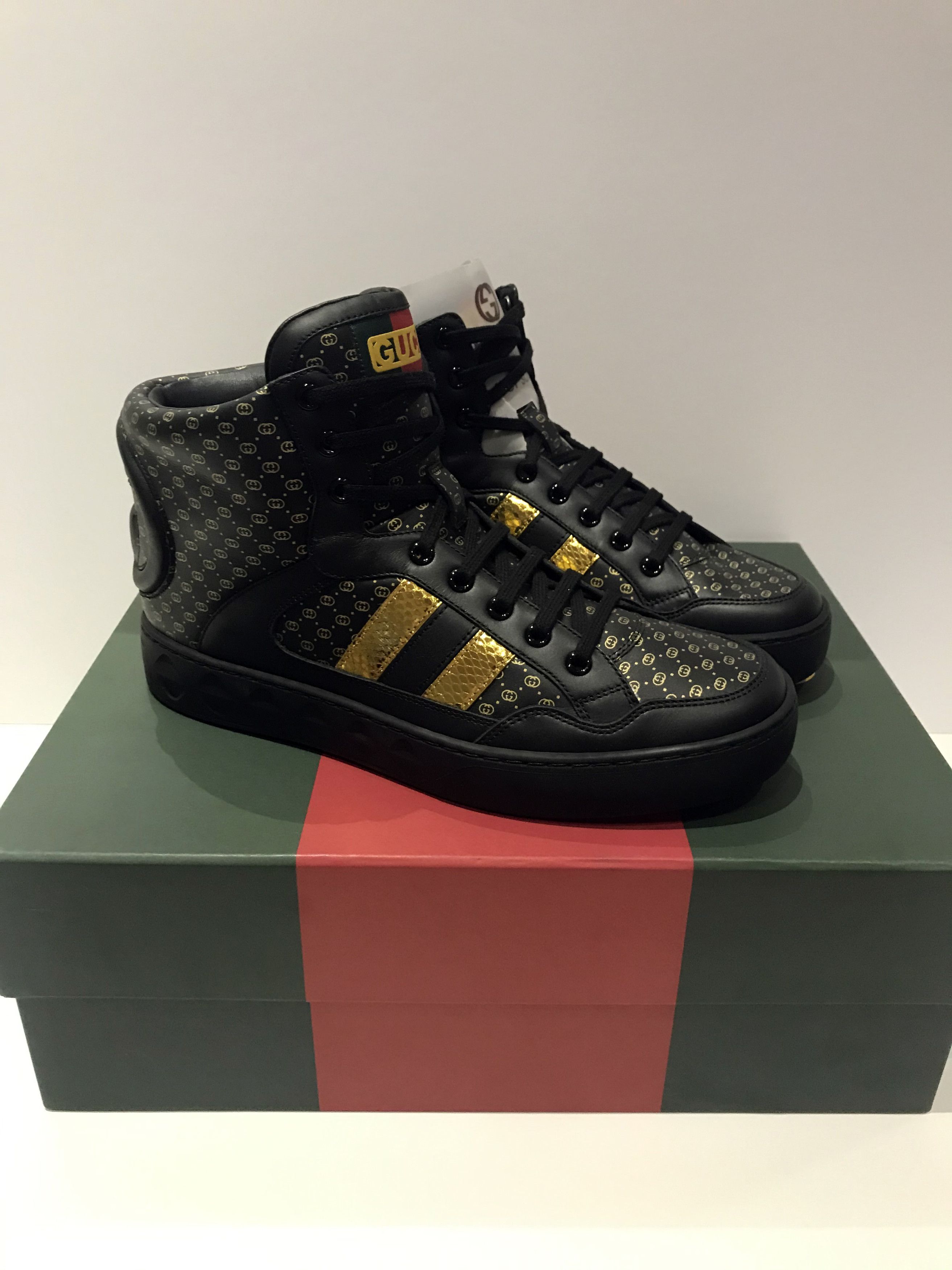 Dapper Dan × Gucci ?FINAL DROP ?Gucci x Dapper Dan Hi-Top 